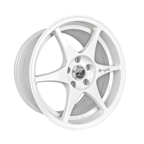 Stage Wheels Knight 17x9 +35mm 5x114.3 CB: 73.1 Color: White