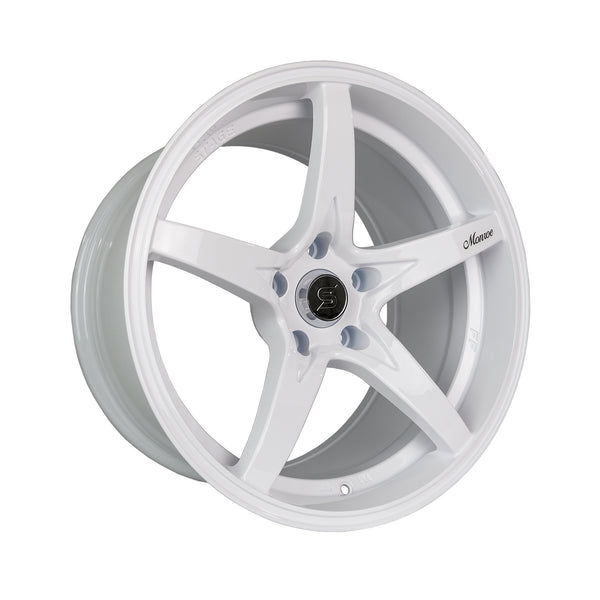 Stage Wheels Monroe 18x9 +22mm 5x114.3 CB: 73.1 Color: White