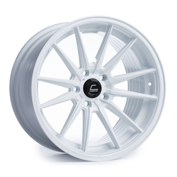 Cosmis Racing R1 White Wheel 18X8.5 5X120 +35MM Offset
