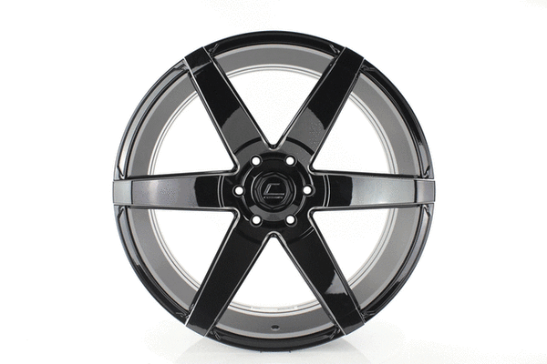 Cosmis Racing S1 Black Wheel w/ Milled Spokes 22x9.5 +0mm 6x139.7