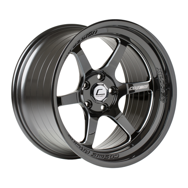 Cosmis Racing XT-006R Black with Milled Spokes Wheel 18X11 5X114.3 +8MM Offset