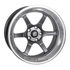 Cosmis Racing XT-006R Gunmetal w/ Machined Lip Wheel 18x9.5 +10mm 5x114.3