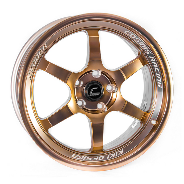 Cosmis Racing XT-006R Hyper Bronze Wheel 18X9 5X114.3 +30MM Offset