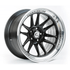 Cosmis Racing XT-206R Black with Machined Lip Wheel 17X9 5X114.3 +5MM Offset