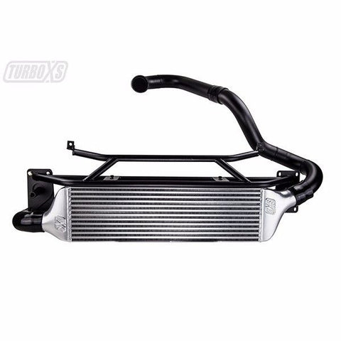 Turbo XS Front Mount Intercooler Kit for 2015+ WRX w/ Black Piping