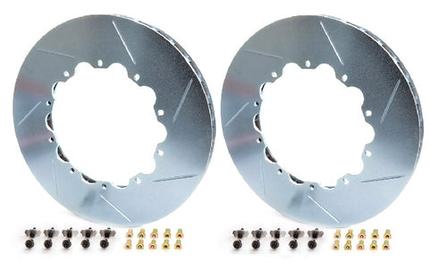 Girodisc Rear 2 Piece Rotor Ring Replacements For Porsche 997 C2S/C4S