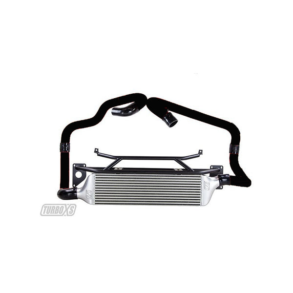 Turbo XS Front Mount Intercooler Kit for 2015+ STI w/ Black Piping