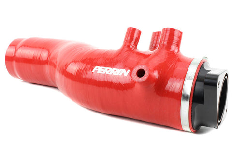 Perrin 3" Turbo Inlet w/ Nozzel For 2015+ WRX (Red)